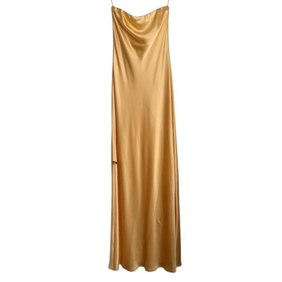 New Reformation Oren Silk Dress - Picture 2 of 5